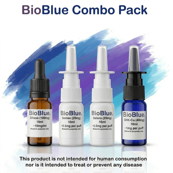 Selank, Semax, GHK-Cu, Dihexa Combo Pack